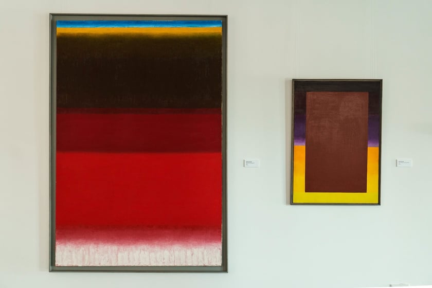 Stefan Gierowski, Obrazy, 1974