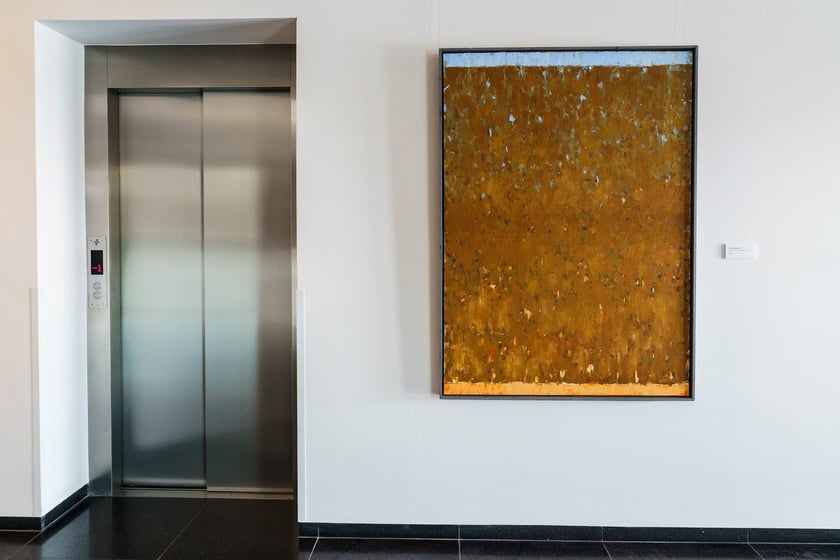 Stefan Gierowski, Obraz DCCXL VII, 2000