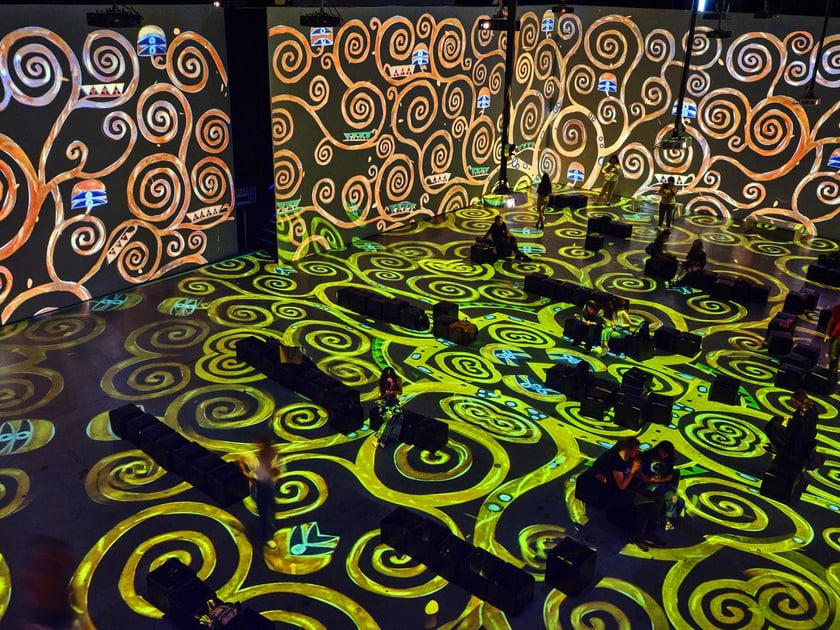 Wystawa &bdquo;Klimt - The Immersive exhibition&rdquo; w Hali IASE