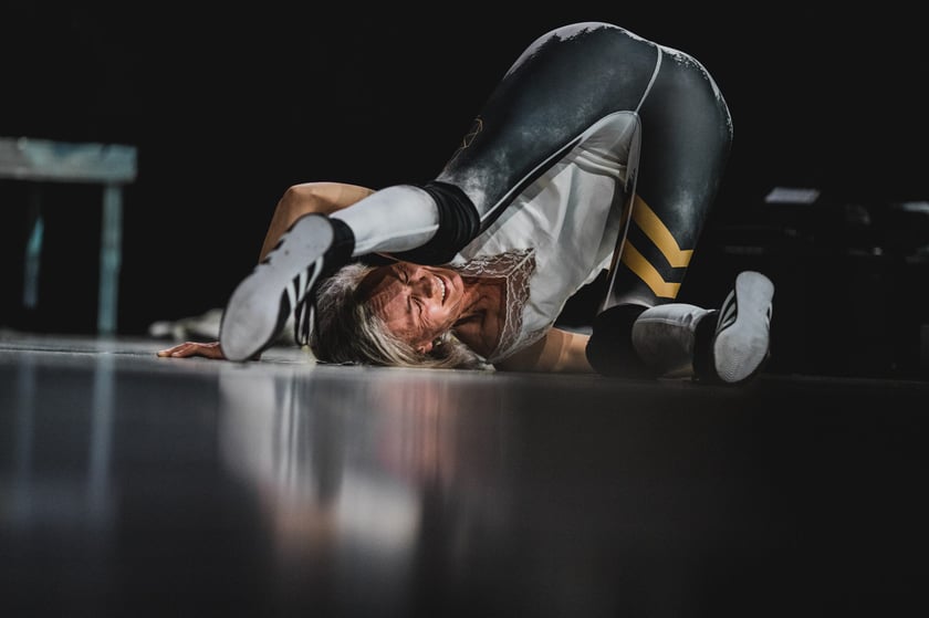 Próba do premiery przedstawienia „Stado. W środku jesteśmy baśnią” w WTP