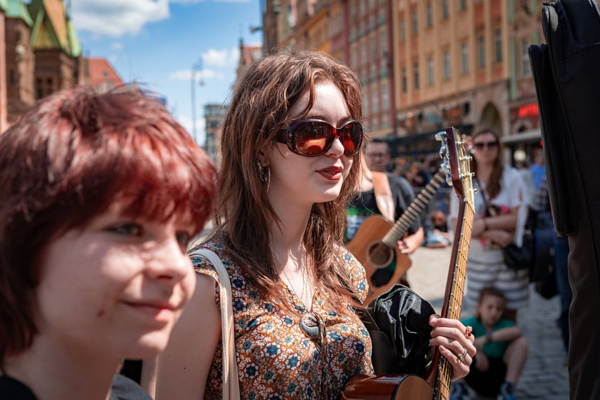 Gitarowy Rekord Świata 2025 na wrocławskim rynku
