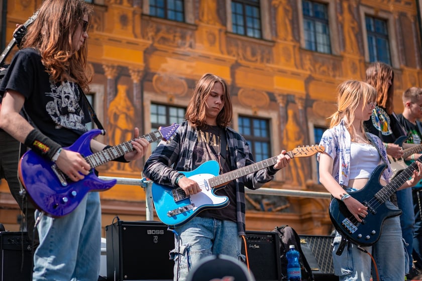 Gitarowy Rekord Świata 2025 na wrocławskim rynku