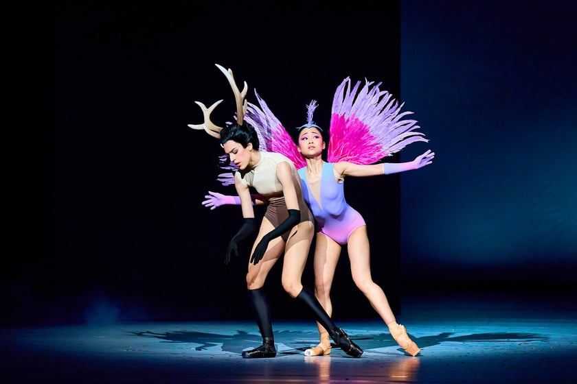 Sceny z baletu &bdquo;Frida&rdquo; w Operze Wrocławskiej