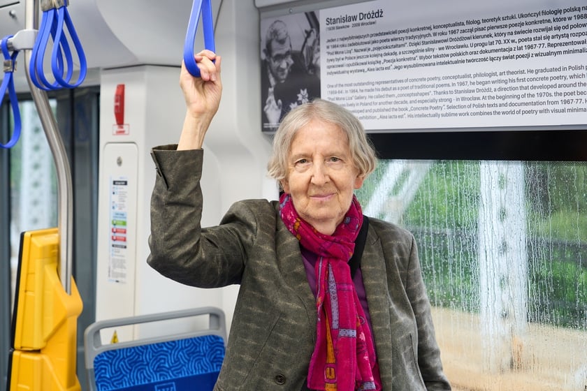 Tramwaj im. Stanisława Dr&oacute;żdża będzie jeździł po Wrocławiu od poniedziałku 16 czerwca &ndash; Anna Dr&oacute;żdż, żona Stanisława Dr&oacute;żdża
