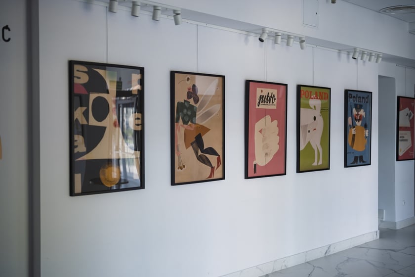 Plakaty Jakuba Kamińskiego były niedawno pokazywane w CK Nowy Pafawag