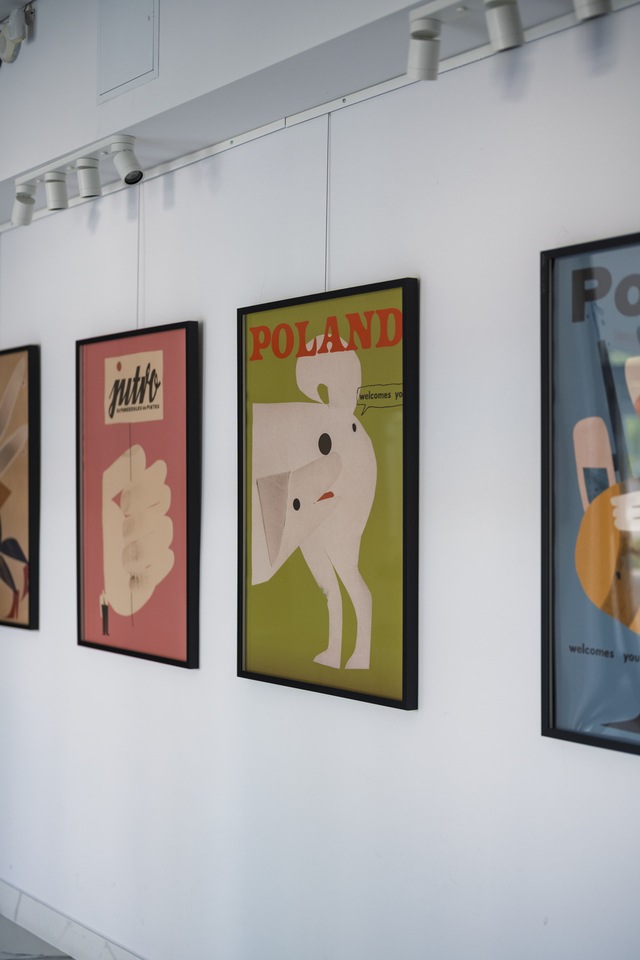 Plakaty Jakuba Kamińskiego były niedawno pokazywane w CK Nowy Pafawag