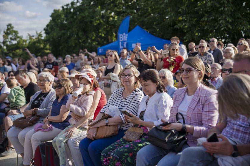 Koncert orkiestry wojskowej na Bastionie Sakwowym 20 czerwca