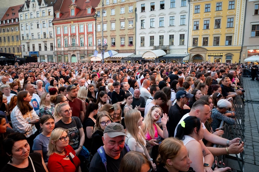 Koncert Wrocław Przyszłości we wrocławskim Rynku