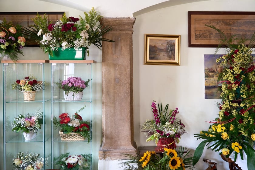 Pomieszczenia Towarzystwa Miłośnik&oacute;w Wrocławia na II piętrze kamienicy