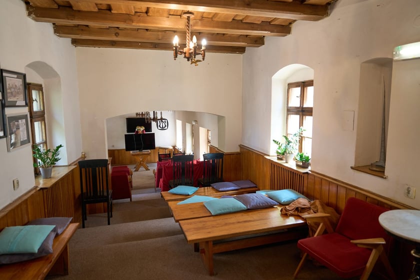 III piętro w kamieniczce &bdquo;Małgosia&rdquo; &ndash; sala wykładowa