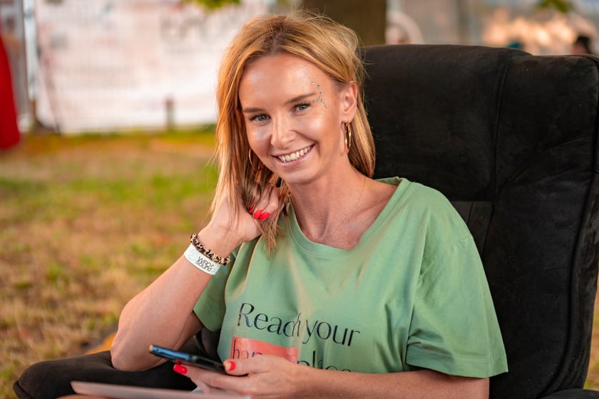 Na zdjęciach sobotni wiecz&oacute;r (19 lipca) na Festiwalu WROsound