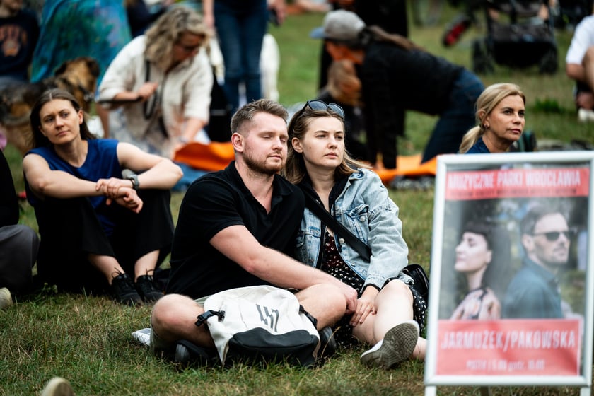 Koncert Kasi Pakosy i Roberta Jarmużka w parku Grabiszyńskim, 5 września 2025