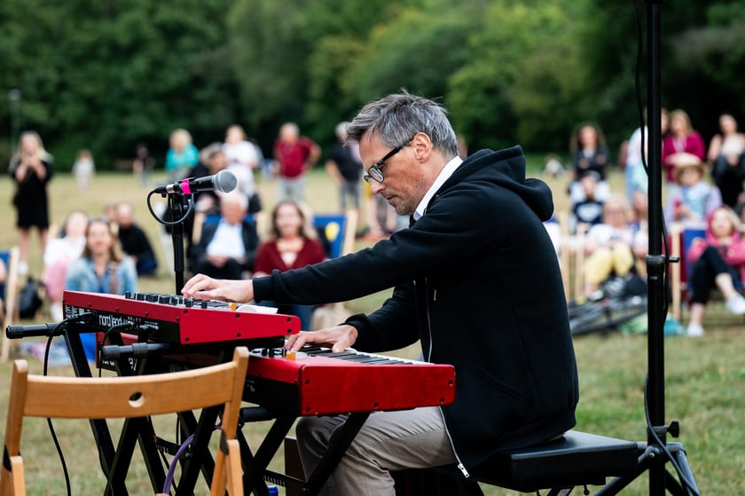 Koncert Kasi Pakosy i Roberta Jarmużka w parku Grabiszyńskim, 5 września 2025