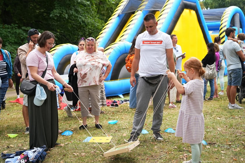 Festyn z okazji 10. rocznicy Parków ESK, 7 września 2025. park Południowy
