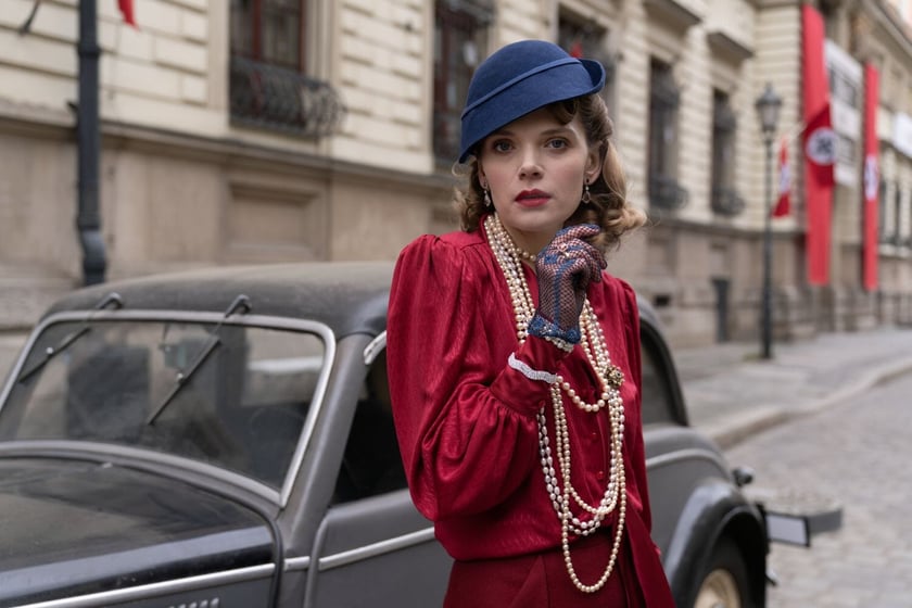 Serial &bdquo;Breslau&rdquo; kręcono we Wrocławiu &ndash; tu bohaterka na ulicy Szajnochy&nbsp;