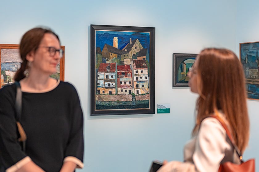 Wystawa poświęcona Waldemarowi Cwenarskiemu w Pawilonie Czterech Kopuł tuż przed otwarciem