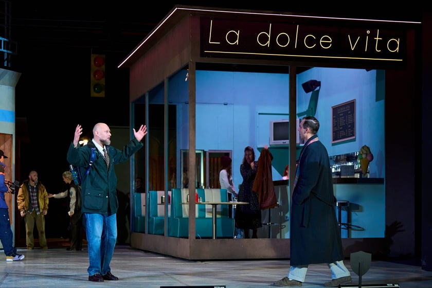 Pr&oacute;ba prasowa do spektaklu &bdquo;Dzień świstaka&rdquo; w Teatrze Muzycznym Capitol