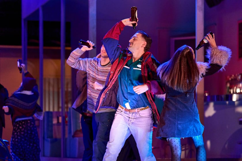 Pr&oacute;ba prasowa do spektaklu &bdquo;Dzień świstaka&rdquo; w Teatrze Muzycznym Capitol