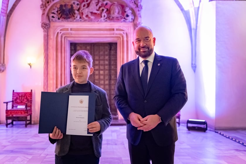 Uroczystość przyznania stypendi&oacute;w dla młodzieży wrocławskiej, uzdolnionej artystycznie