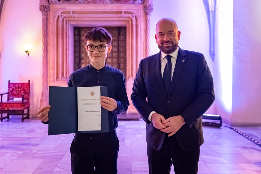 Uroczystość przyznania stypendi&oacute;w dla młodzieży wrocławskiej, uzdolnionej artystycznie