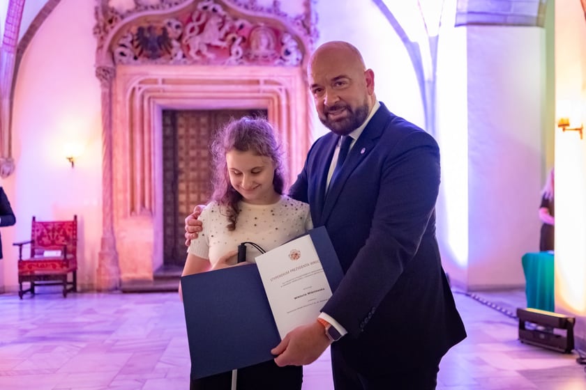 Uroczystość przyznania stypendi&oacute;w dla młodzieży wrocławskiej, uzdolnionej artystycznie
