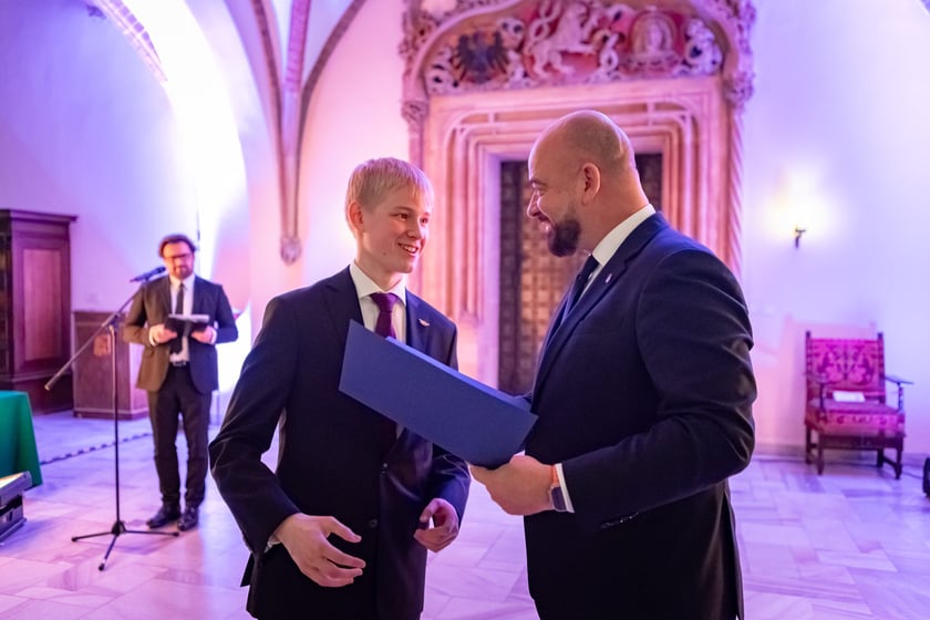 Uroczystość przyznania stypendi&oacute;w dla młodzieży wrocławskiej, uzdolnionej artystycznie