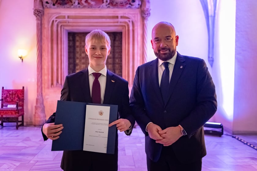 Uroczystość przyznania stypendi&oacute;w dla młodzieży wrocławskiej, uzdolnionej artystycznie