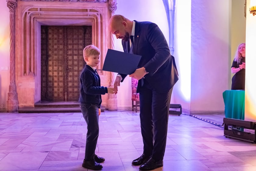 Uroczystość przyznania stypendi&oacute;w dla młodzieży wrocławskiej, uzdolnionej artystycznie