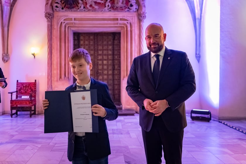 Uroczystość przyznania stypendi&oacute;w dla młodzieży wrocławskiej, uzdolnionej artystycznie