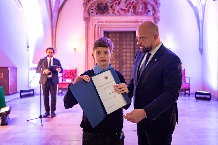 Uroczystość przyznania stypendi&oacute;w dla młodzieży wrocławskiej, uzdolnionej artystycznie