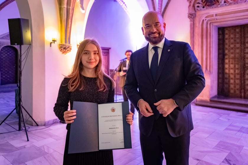 Uroczystość przyznania stypendi&oacute;w dla młodzieży wrocławskiej, uzdolnionej artystycznie