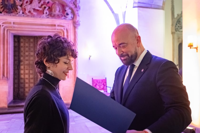 Uroczystość przyznania stypendi&oacute;w dla młodzieży wrocławskiej, uzdolnionej artystycznie