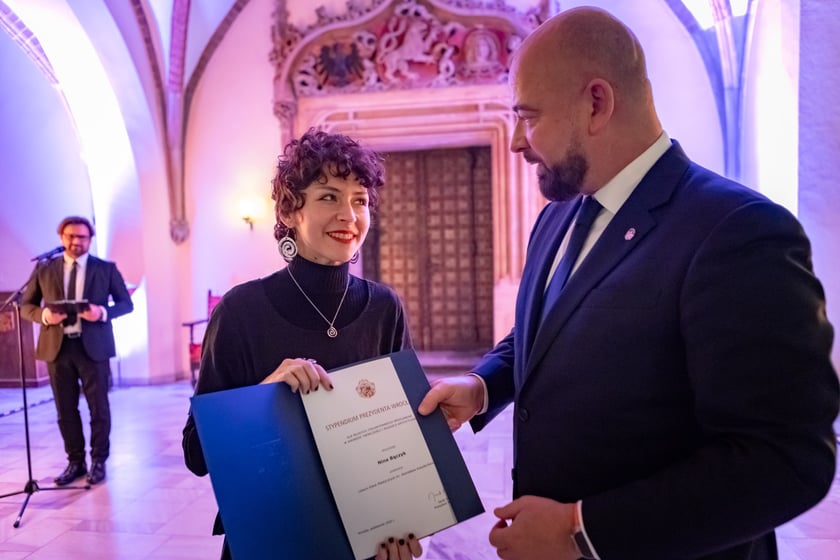 Uroczystość przyznania stypendi&oacute;w dla młodzieży wrocławskiej, uzdolnionej artystycznie