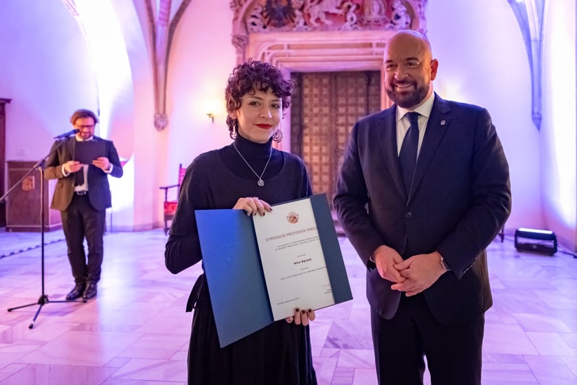 Uroczystość przyznania stypendi&oacute;w dla młodzieży wrocławskiej, uzdolnionej artystycznie