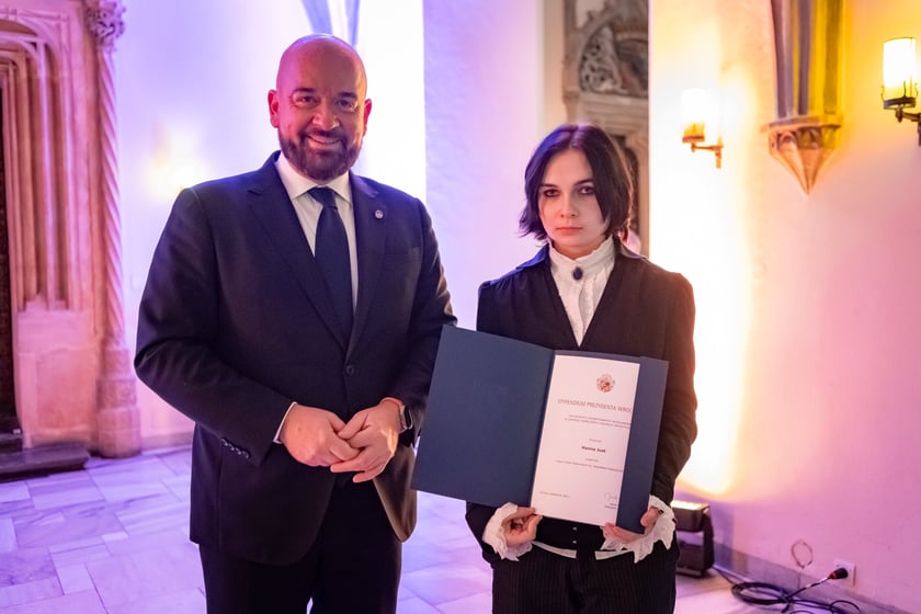 Uroczystość przyznania stypendi&oacute;w dla młodzieży wrocławskiej, uzdolnionej artystycznie