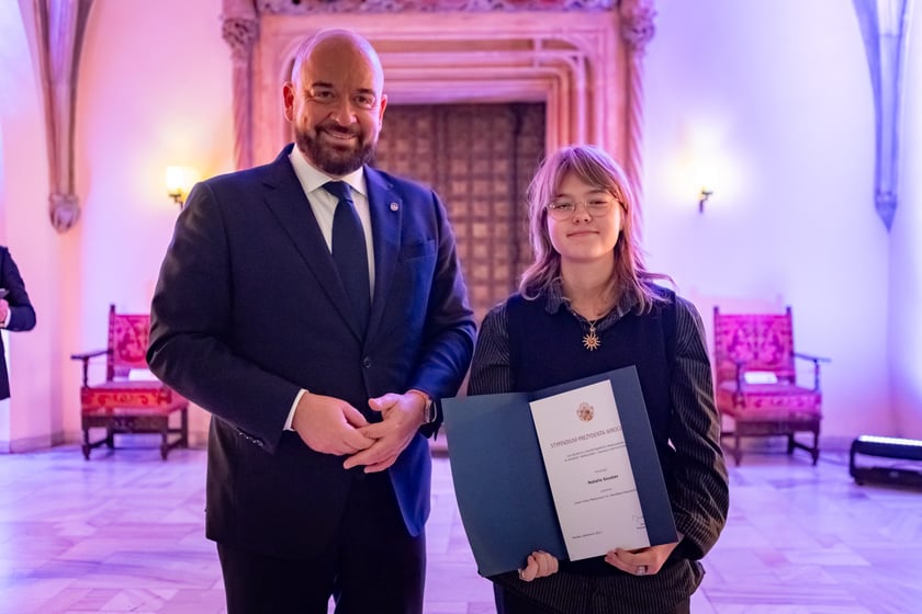 Uroczystość przyznania stypendi&oacute;w dla młodzieży wrocławskiej, uzdolnionej artystycznie