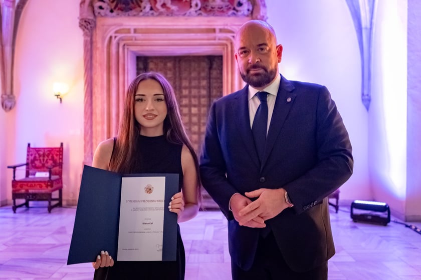 Uroczystość przyznania stypendi&oacute;w dla młodzieży wrocławskiej, uzdolnionej artystycznie