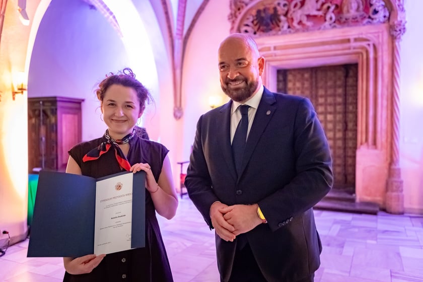 Uroczystość przyznania stypendi&oacute;w dla młodzieży wrocławskiej, uzdolnionej artystycznie