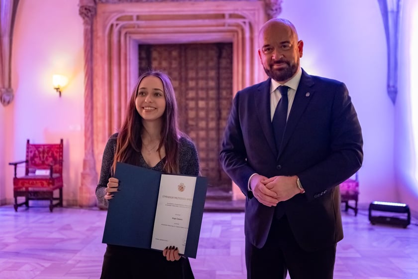 Uroczystość przyznania stypendi&oacute;w dla młodzieży wrocławskiej, uzdolnionej artystycznie