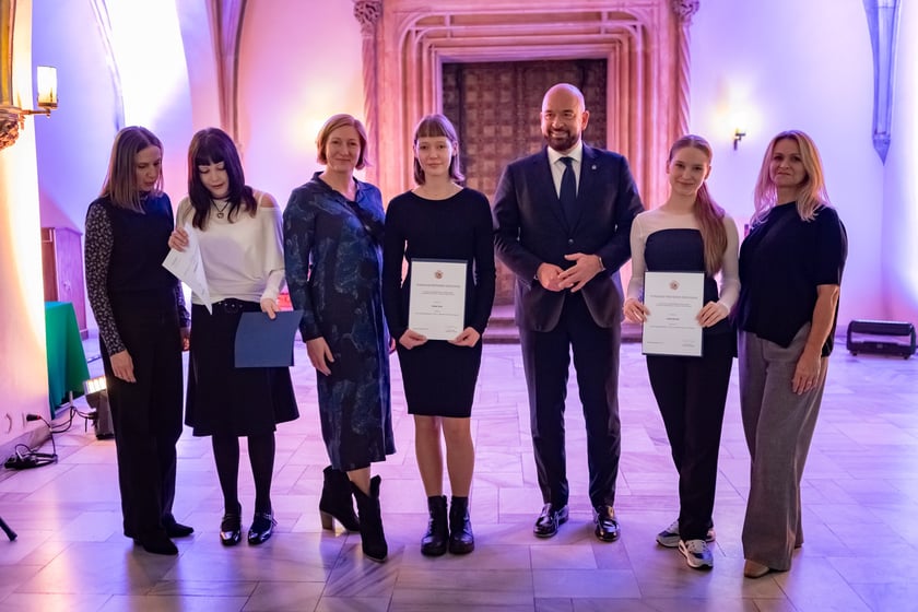Uroczystość przyznania stypendi&oacute;w dla młodzieży wrocławskiej, uzdolnionej artystycznie