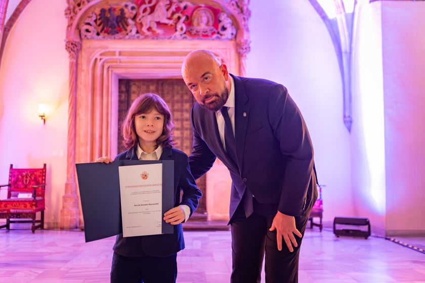 Uroczystość przyznania stypendi&oacute;w dla młodzieży wrocławskiej, uzdolnionej artystycznie