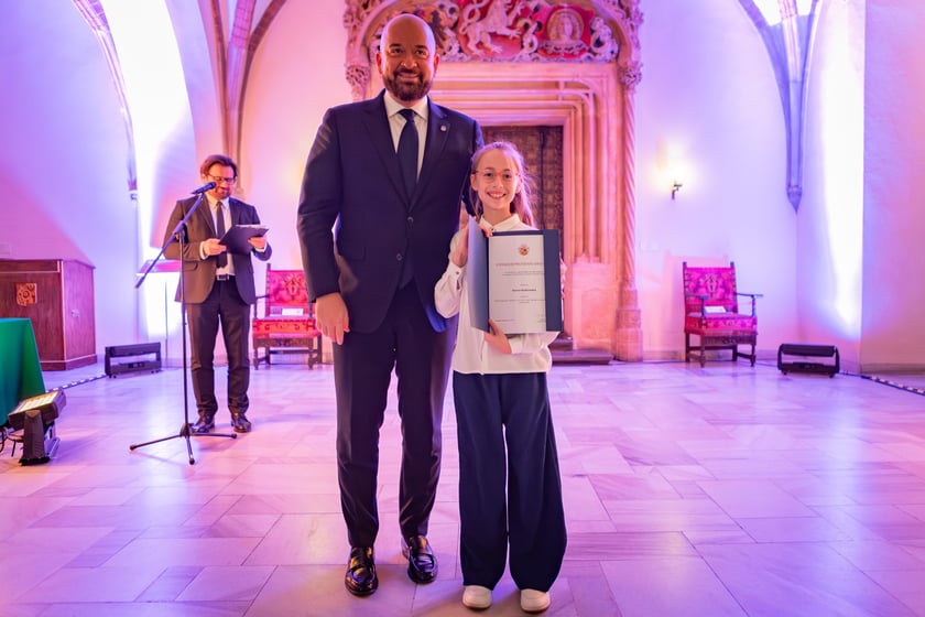 Uroczystość przyznania stypendi&oacute;w dla młodzieży wrocławskiej, uzdolnionej artystycznie