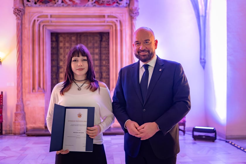 Uroczystość przyznania stypendi&oacute;w dla młodzieży wrocławskiej, uzdolnionej artystycznie