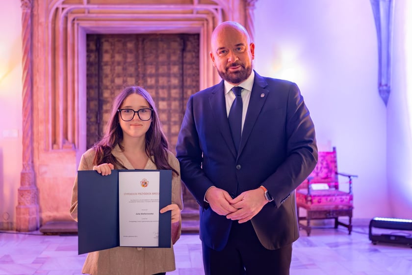 Uroczystość przyznania stypendi&oacute;w dla młodzieży wrocławskiej, uzdolnionej artystycznie