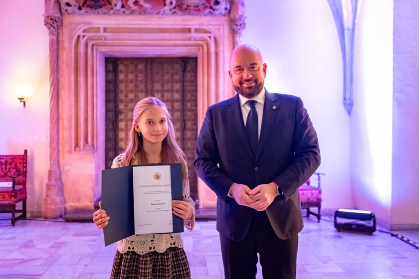 Uroczystość przyznania stypendi&oacute;w dla młodzieży wrocławskiej, uzdolnionej artystycznie