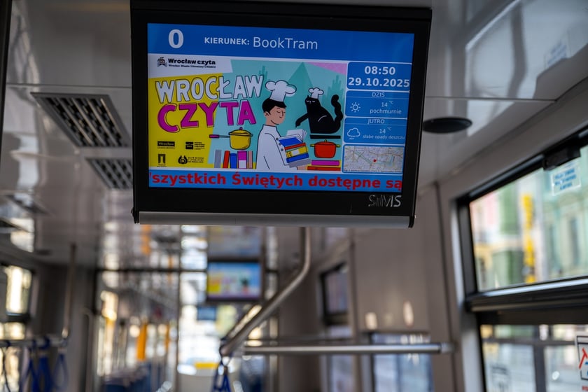 BookTram, symbol akcji &bdquo;Wrocław czyta&rdquo;