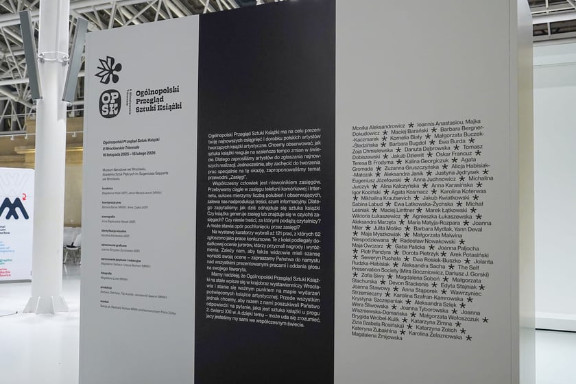Og&oacute;lnopolski Przegląd Sztuki Książki w Pawilonie Czterech Kopuł. Wrocław, 15.11.2025