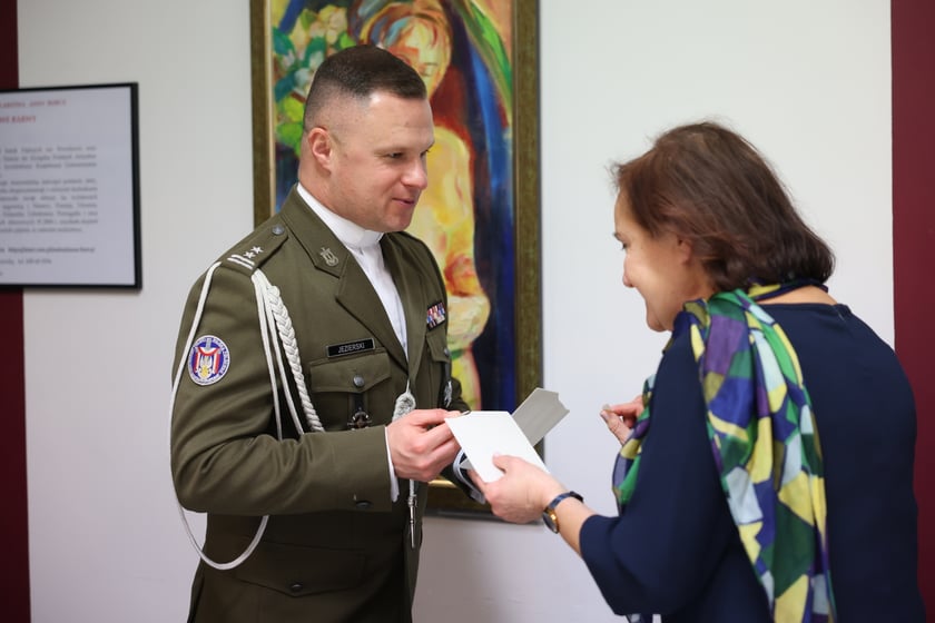 Spotkanie świąteczno-noworoczne z członkami stowarzyszenia Dolnośląska Rodzina Katyńska, 16.01.2024