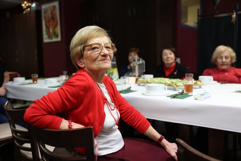 Spotkanie świąteczno-noworoczne z członkami stowarzyszenia Dolnośląska Rodzina Katyńska, 16.01.2024