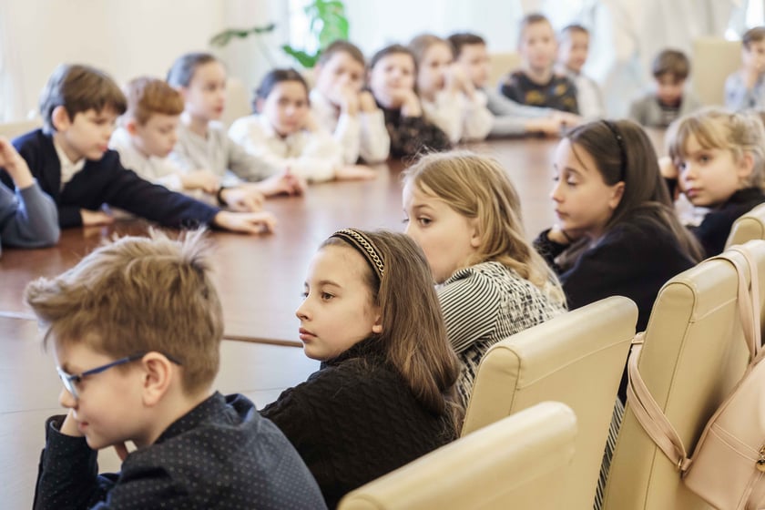 Dziś w Ratuszu gościły kolejne grupy uczniów z wrocławskich szkół